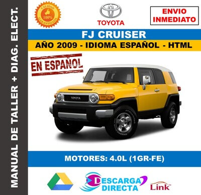 Manual de Taller y Servicio Toyota FJ Cruiser 2009 Español