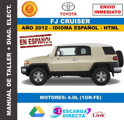 Manual de Taller y Servicio Toyota FJ Cruiser 2012 Español