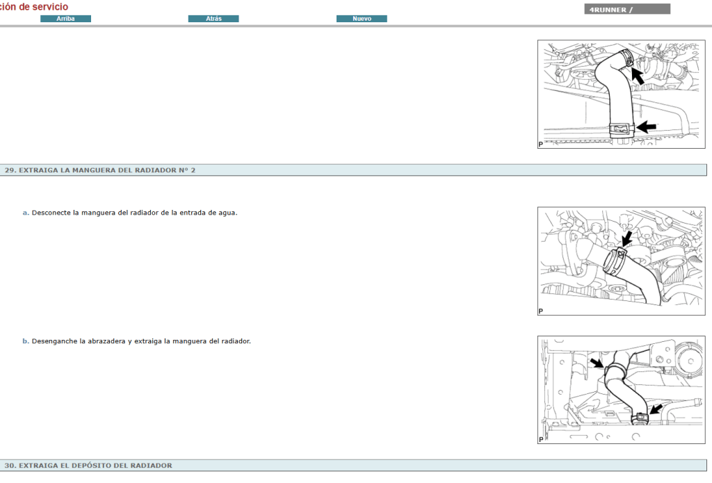 Manual de reparación Toyota 4Runner 2009 Español: soluciones expertas para tu vehículo.  
