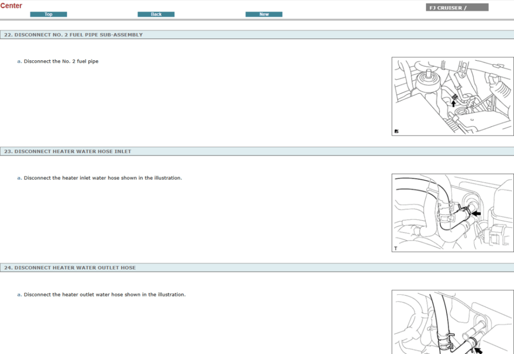 Manual de taller Toyota FJ Cruiser 2012: todo lo que necesitas para el servicio de tu coche.  
