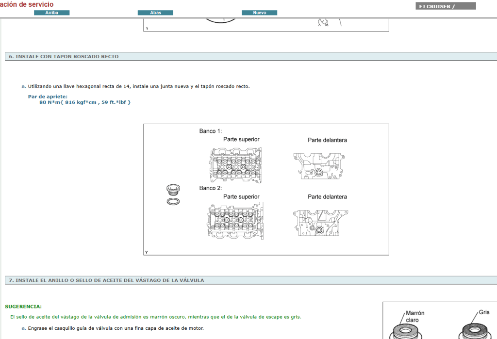 Manual de reparación Toyota FJ Cruiser en Español 2014: soluciones rápidas para problemas comunes.