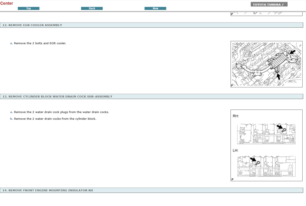 Guía de reparación Toyota Tundra 2011: instrucciones claras para reparaciones exitosas.  
