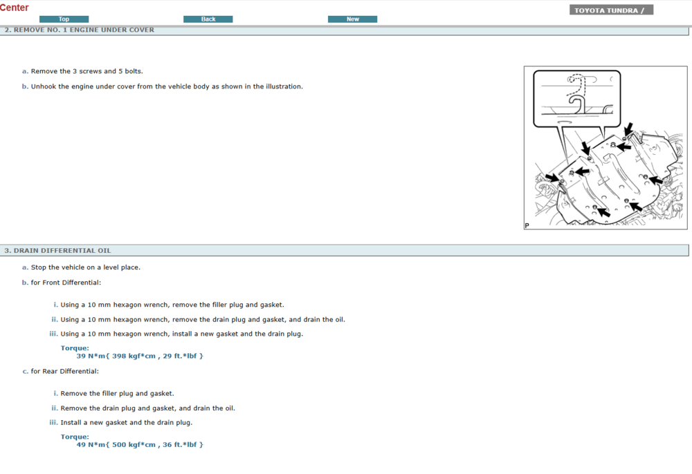 Manual de reparación Toyota Tundra 2012: soluciones expertas para tu vehículo.  
