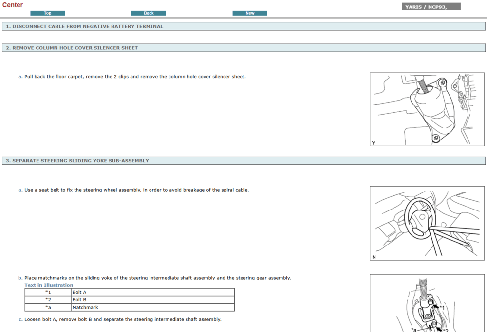 Manual de taller Toyota Yaris NCP90 2014: mantenimiento y reparación en un solo lugar.  
