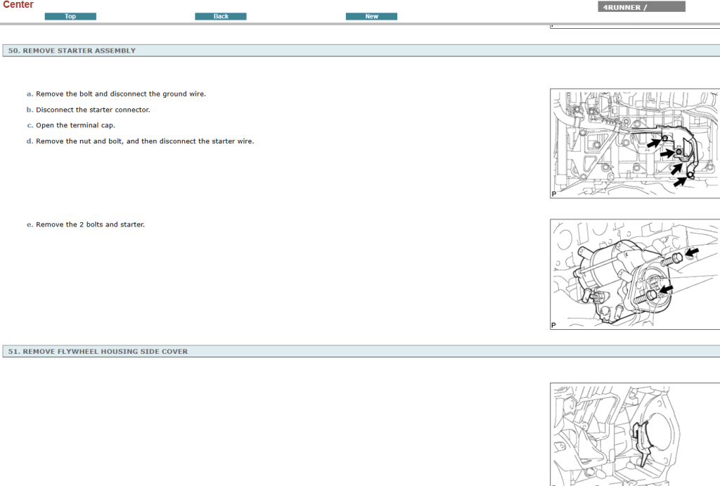 Manual de servicio Toyota 4Runner 2014: diagnóstico y solución de problemas técnicos.