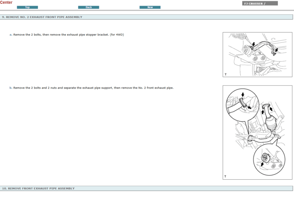 Guía de reparación Toyota FJ Cruiser 2007-2012: pasos sencillos para reparaciones complejas.  
