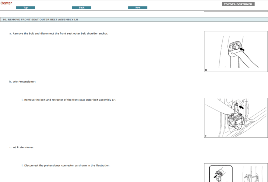 Guía de reparación Toyota Fortuner Hilux SW4 2015: pasos sencillos para reparaciones complejas.