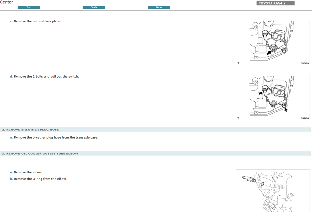 Reparación de transmisión Toyota Rav4 2010: eficaz con el manual de servicio.  
