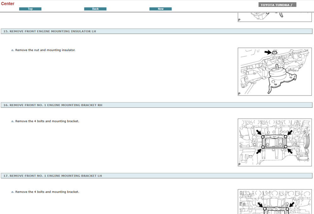 Manual de reparación Toyota Tundra 2011: la guía definitiva para reparaciones de motor." 
