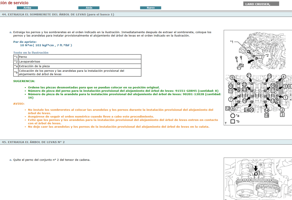Guía de mantenimiento Toyota Land Cruiser Prado J150 en Español 2013: consejos para el cuidado de tu vehículo.  
