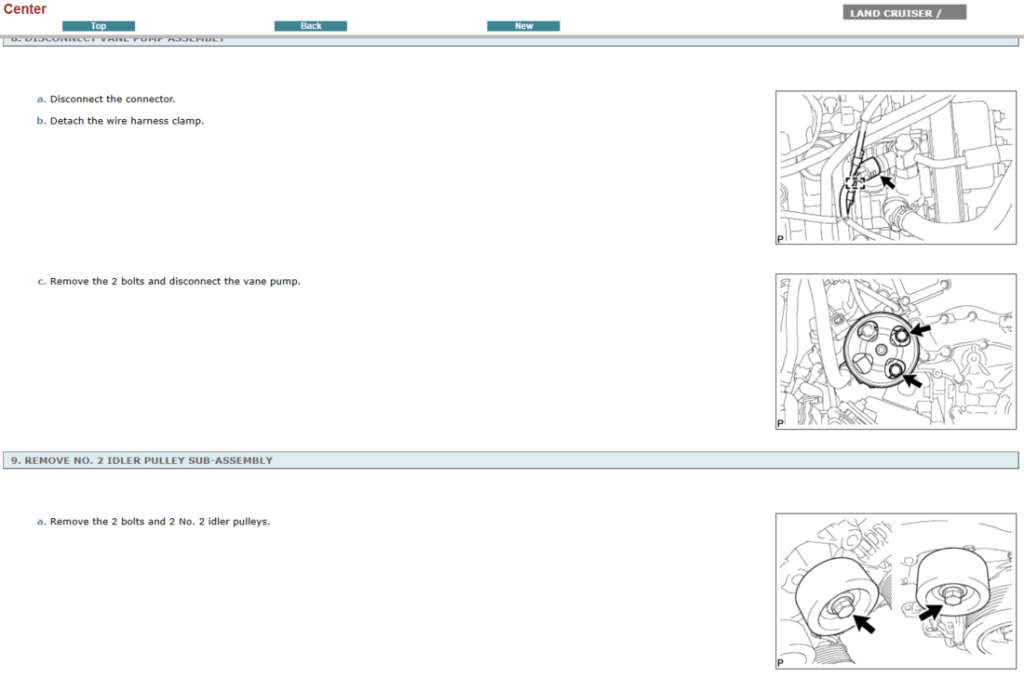 Reparación de transmisión Toyota Land Cruiser Prado J200 2014: especializada con el manual de servicio. 
