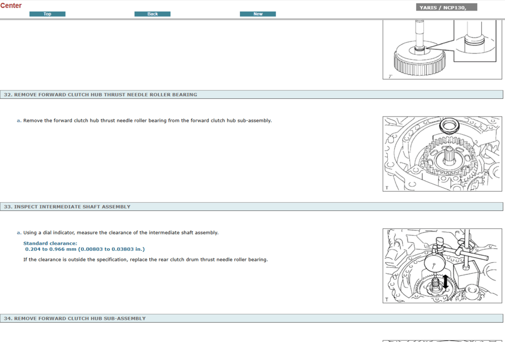 Descarga el manual de reparación Toyota Yaris XP130 NCP130 2011 y soluciona problemas de motor y transmisión.  

