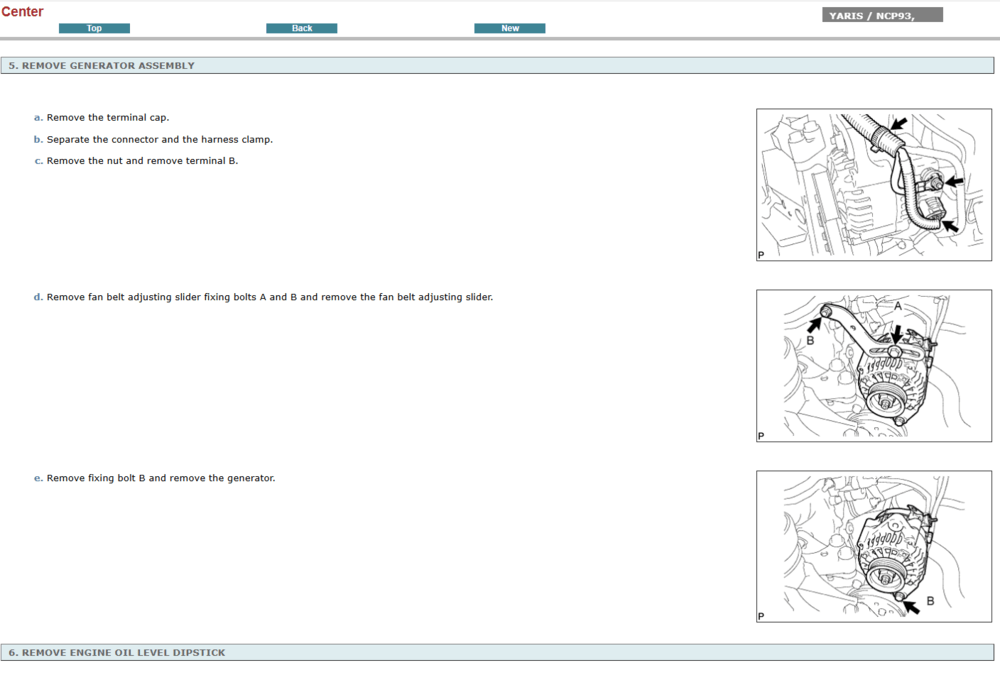 Guía de reparación Toyota Yaris XP90 NCP90 2012: instrucciones claras para reparaciones exitosas.