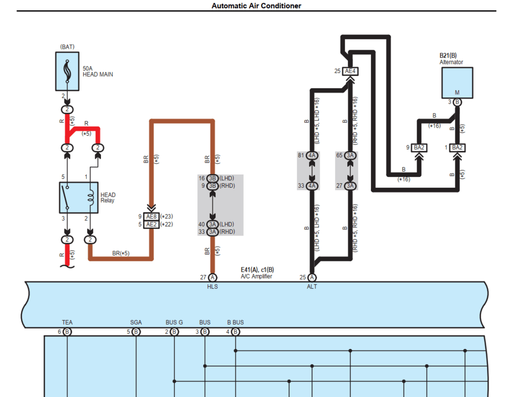 Diagramas eléctricos Toyota Rav4 2010 con localización de sensores y actuadores.
