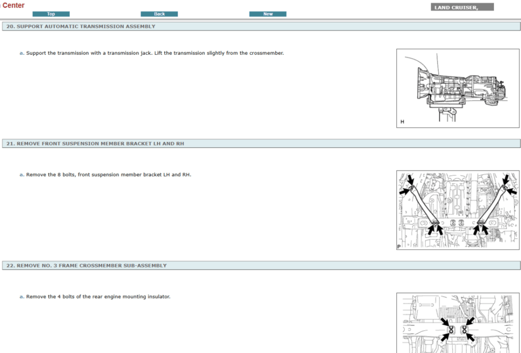 Guía de reparación Toyota Land Cruiser Prado J150  2012: pasos sencillos para reparaciones complejas.  
