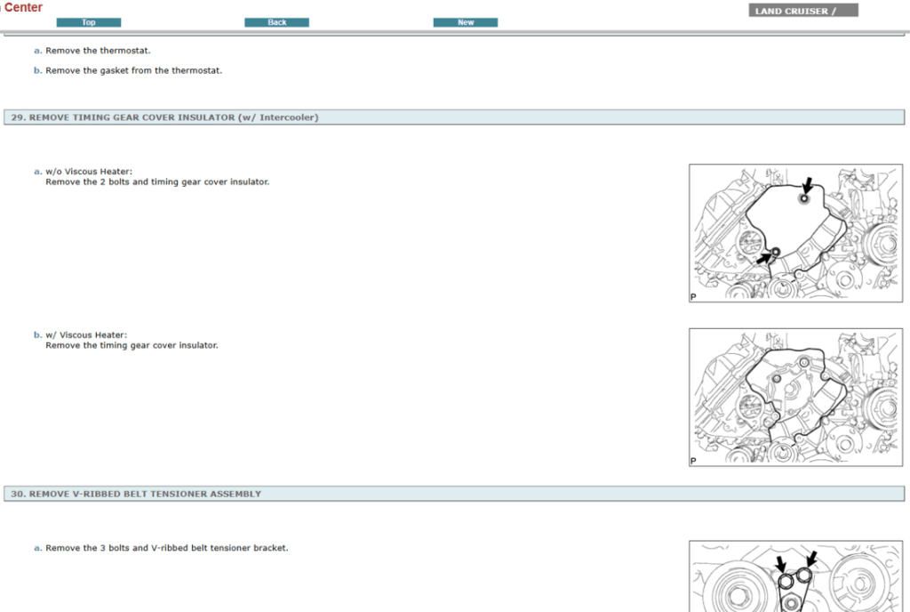 Manual de reparación Toyota Land Cruiser Prado J200 2015: la guía definitiva para reparaciones de motor.  
