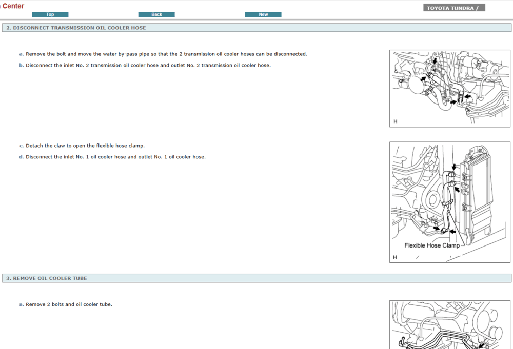 Reparación de transmisión Toyota Tundra 2009: especializada con el manual de servicio.