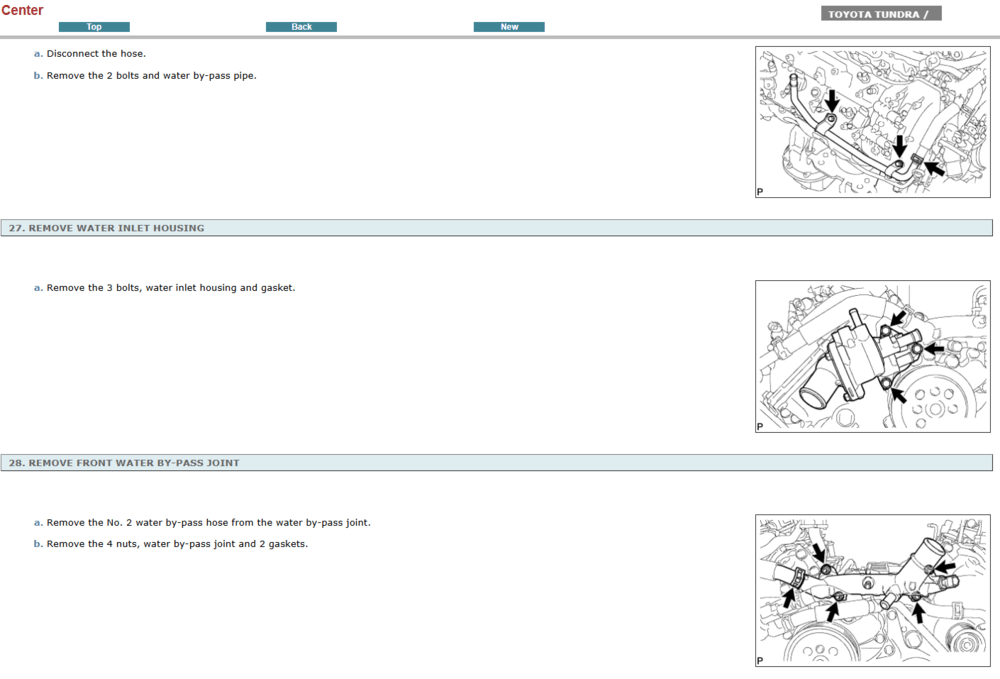 Guía de mantenimiento Toyota Tundra 2011: mantenimiento preventivo y correctivo.  
