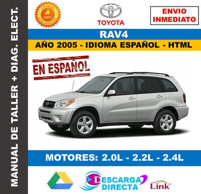Manual de Taller y Servicio Toyota Rav4 2005&nbsp;Español