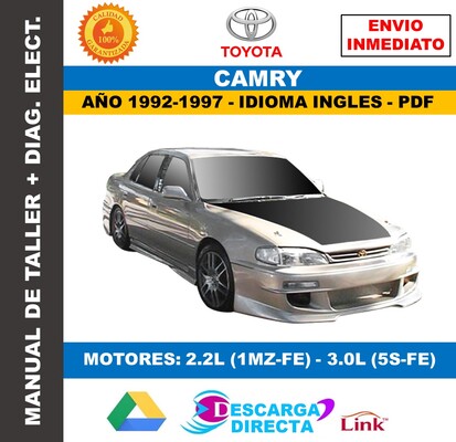 Manual de Taller y Servicio Toyota Toyota Camry 1992-1997