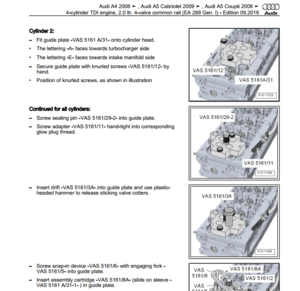 Manual de taller Audi A5 S5 RS5 2007-2017: todo lo que necesitas para el servicio de tu coche.