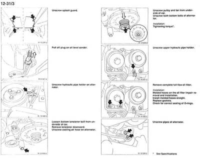 Reparación del motor del BMW Serie 8 (E31) 1989-1999: instrucciones detalladas y herramientas necesarias.