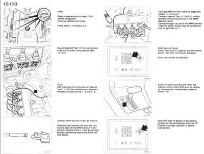 Manual de reparación del BMW Serie 5 (E34) 1987-1995, con instrucciones y herramientas necesarias.
