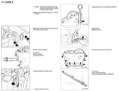 Manual de reparación del BMW Serie 5 (E34) 1987-1995, con guía paso a paso y diagramas ilustrativos.
