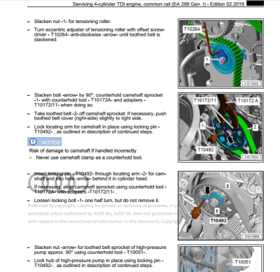 Reparación mecánica profesional con el manual de reparación Audi Q5 SQ5 2017-2020.