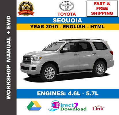 Manual de Taller Interactivo Toyota Sequoia 2010 Descarga Directa&nbsp;Oficial