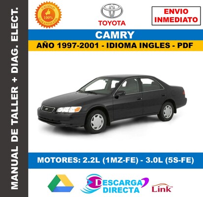Manual de Taller y Servicio Toyota Camry&nbsp;1997-2001