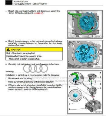 Manual de taller Audi A8 (D5-4N) 2018-2020: todo lo que necesitas para el servicio de tu coche.