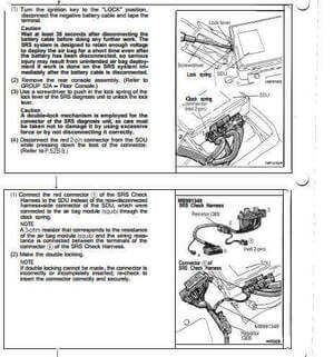 Reparación de motor Mitsubishi 3000GT 1991 en manual oficial.