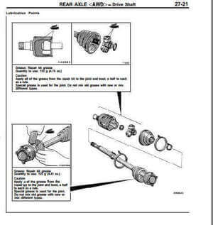 Reparación de inyectores Mitsubishi 3000GT 1991 en manual de servicio.