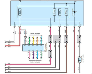Guía de mantenimiento eléctrico Toyota FJ Cruiser en Español 2009 para el sistema de suspensión neumática.
