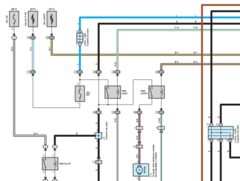 Diagramas eléctricos Toyota Fortuner Hilux SW4 2014 Español: claros, detallados y actualizados.