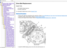 Guía paso a paso para la reparación mecánica del Chevrolet Aveo y Sonic 2012-2016, con textos y diagramas detallados.
