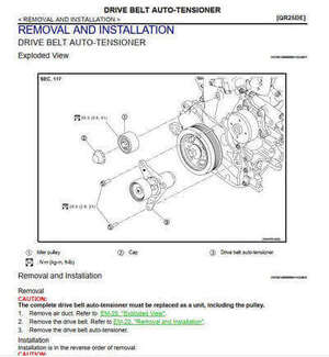 Manual de servicio Nissan Navara Frontier NP300 D23 2016: diagnóstico y reparación de problemas técnicos.
