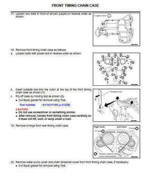Manual de servicio Nissan Pathfinder R51 2005-2007 para reparación de motores

