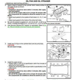 Reparación de motor Nissan Pathfinder R52 2013-2014 según manual de taller
