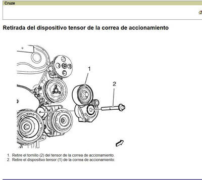 Guía completa con herramientas y pasos para reparar el Chevrolet Cruze 2009 Español.