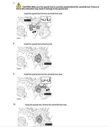 Manual de reparación del motor V6/V8 y TdV6 del Land Rover Discovery 3 (2004-2009). Guía de taller con especificaciones de servicio detalladas del motor.