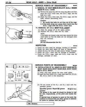 Manual de reparación Mitsubishi Galant 1989-1993 para sistemas de dirección.