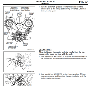 Diagnóstico de fallas Mitsubishi Montero Pajero 2003-2006 usando manual de reparación.
