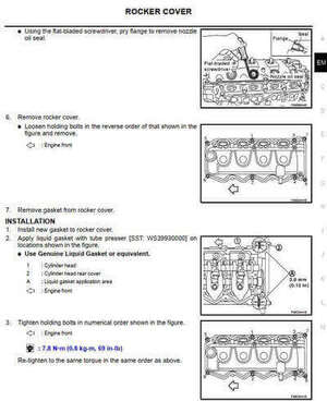 Reparación mecánica profesional con el manual de reparación Nissan Frontier Navara D40 2005-2012.