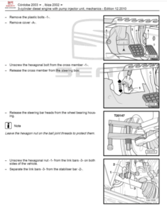 Manual de servicio Seat Ibiza Cordoba 2002-2008 para reparación mecánica.
