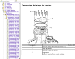 Guía técnica para la reparación mecánica del Chevrolet Orlando 2011-2016 en Español, con diagramas y textos.
