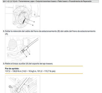 Manual de taller Kia Sportage 2.0L Diesel 2011-2015: la mejor herramienta para reparaciones de transmisión.