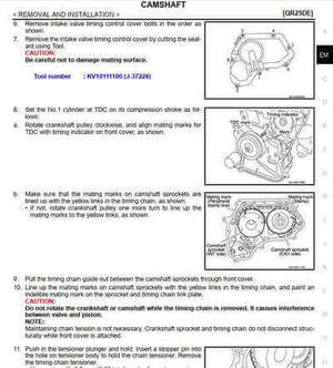 Manual de taller Nissan Frontier Navara D40 2013-2015: reparaciones de motor y transmisión.