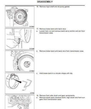 Manual de taller Nissan Pathfinder R50 2001-2004: la mejor herramienta para reparaciones de transmisión.
